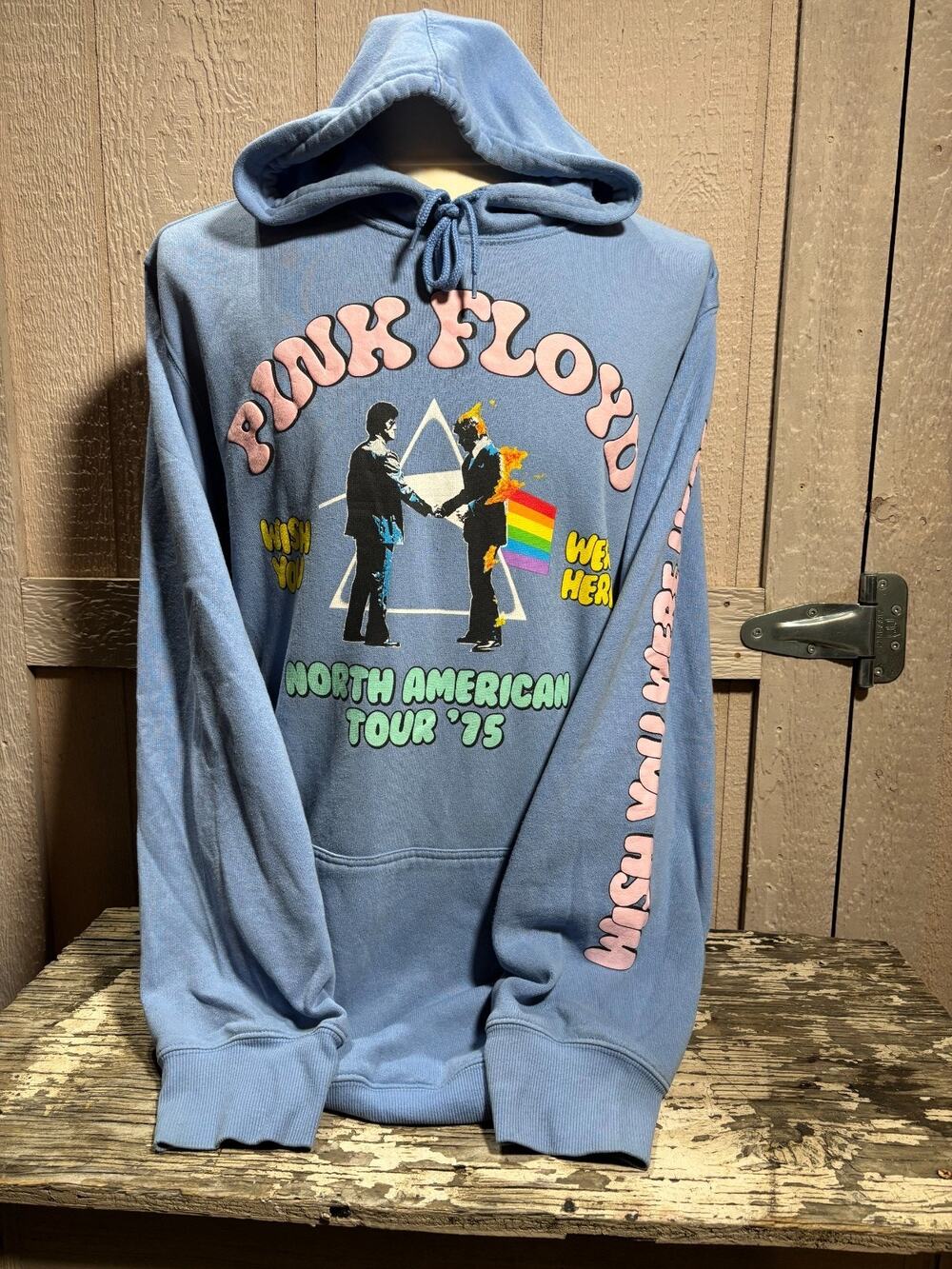 Pink Floyd blue hoodie sweatshirt Size 3XL